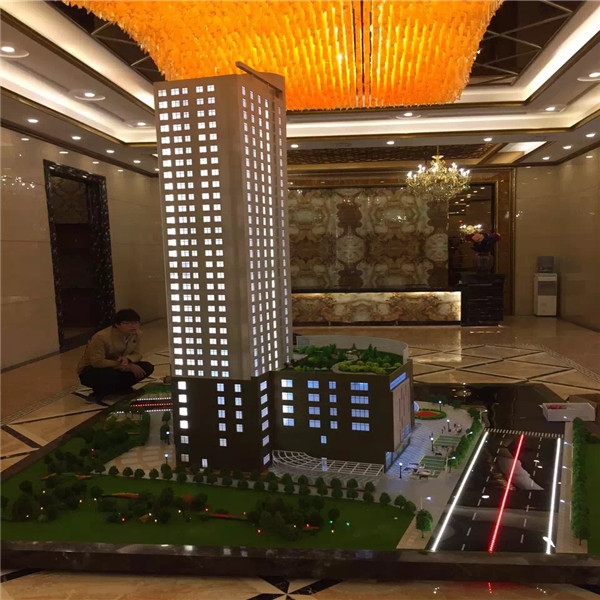 西北更大比例雄关区楼盘模型展示